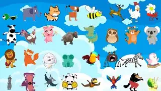 Animal Sounds Song N8T7 | Nursery Rhymes | Kids TV Education