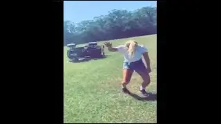 Lady Driving UTV Rollover