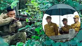 日軍炮轟計劃就要實施，為阻止敵軍行動神槍小子700米外草叢匍匐，一槍爆頭敵指揮官！【抗日】
