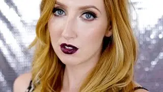 Goth Lips and Smokey Eyes - A Full On Makeup Tutorial
