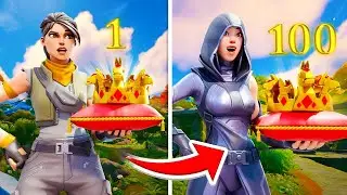 🔴Fortnite Crown Grinding With My Dad