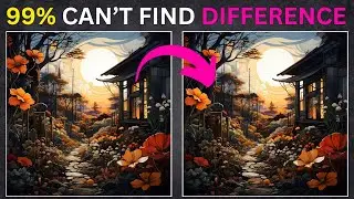 Find The Difference Puzzle Game Next Level: Secret Garden Riddles pt 11