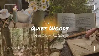 A Cottagecore Day | Woodland Walks, Baking Turnovers, and Watching Little Women