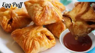 Iftar Special Egg Puff Paties|Crispy Egg Masala puff Paties|Crispy Paties Ramzan Special Egg Puff