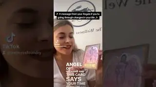 A message from your Guardian Angels during times of change #angelmessages #angeloraclecards #tarot