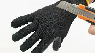 Durable Work Gloves - Full Cut, Wear & Shock Protection for Professionals #Work protective gloves