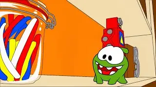 The Colouring Book! - Learning colors with Om Nom - Robo Friend (Cut the Rope)