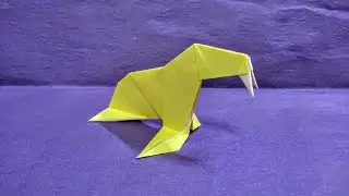 How To Fold Origami Walrus Easy | Origami Walrus Paper | Origami Tutorial