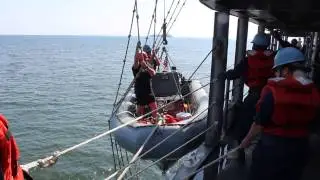 MIGHTY ANTIETAM RHIB LAUNCH