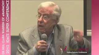 Dr Neil Clark Warren, CEO of eHarmony interview at iDate 2013 Dating Industry Conference