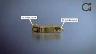 Использование многомодового оптоволоконного адаптера SC Male - LC Female в реальном сценарии с преобразователями SC Ethernet