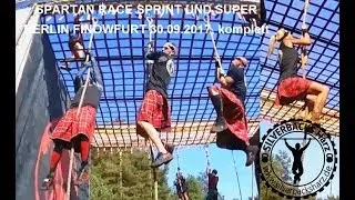 SPARTAN RACE SPRINT UND SUPER BERLIN FINOWFURT 30.09.2017, komplett