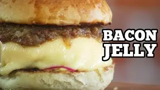 Receita de Geleia de Bacon para Hambúrguer