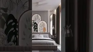 Parnts Bedroom| Interior Designer | 3D Visualisation | Architecture | #well_drafting
