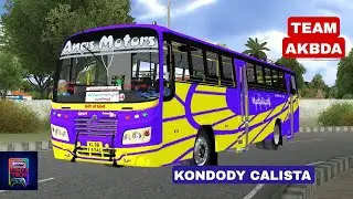 Bus simulator Indonesia Play....Anas motors bus ride TEAM AKBDA Kondody Calista Mod bus Livery