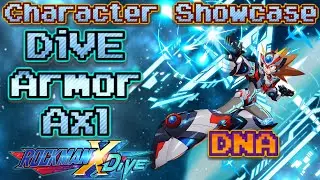 Mega Man X DiVE - DiVE Armor Axl (DNA) - Character Showcase