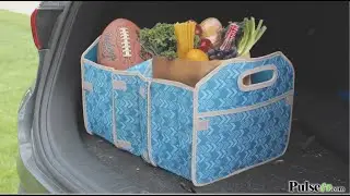 Portable Trunk Organizer with Insulated Cooler