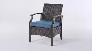 Outdoor Furniture Sets Weather Resistant Wicker Outdoor Patio Chairs Install Video