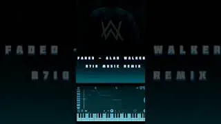 Faded - B-710music Remix | Alan Walker | Fl Studio #alanwalker #edm #artist #music #musicproducer