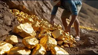 Wow So Lucky Day! Search Gold Nugget at Mountain worth Million $$, #Golddicovery, #golddigger