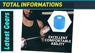 `Amazing Sports Shock Absorbing Wrap: Ultimate Gym & Racket Upgrade!