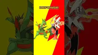 mega sceptile vs mega blaziken #megasceptile #megablaziken