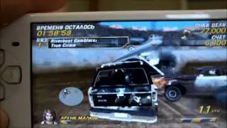 Обзор игры FlatOut Head On на PSP