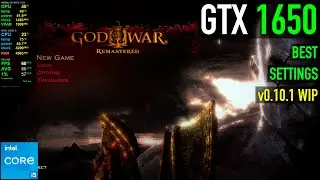 GTX 1650 - God of War III Remastered - ShadPS4 v0.10.1 WIP - Rendering Improved!