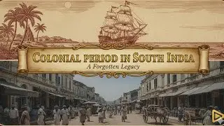 Colonial Period in South India | European Powers, British Empire, Politics, Society, Economy, Trade.