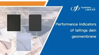 Performance indicators of tailings dam geomembrane