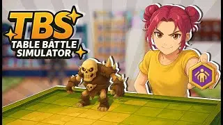 Conferindo a DEMO de Table Battle Simulator | PT-BR | Steam Next Fest #tablebattlesimulatorprologue