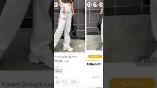 Trendy white jeans 😵 | URBANIC ❤| Best Quality 😻 | Try On 🙊