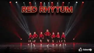RED RHYTHM 🔥 | Powerful Group Dance Performance | 4K Ultra HD | #viral #dance #trending 