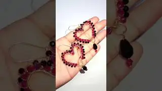 handmade earring #earrings #earringtutorial #diyjewellry