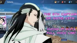 AoV Japanese Voiceline (2) | AoV x Bleach | Kuchiki Byakuya Voice Line FULL!!