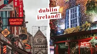 WE'RE IN IRELAND! | 24 Hours in Dublin (Whiskey Museum, Temple Bar & Trinity College)
