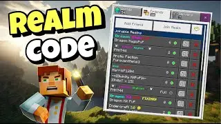JOIN MY FREE MINECRAFT REALM *1.21* 2024 (MCPE, PS5, XBOX ,PC)
