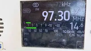 Fm scan at nikia-Nisyros island 15/7/2025