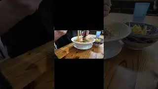 Creamy Sesame Miso Ramen in Tokyo | Higashi-Kawaguchi Kuwabaratei #shorts  #japanesefood #ramen