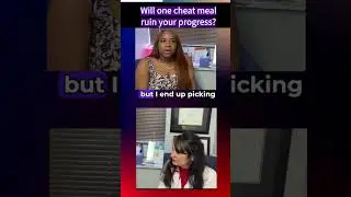 Will one cheat meal ruin your progress? #weightloss #fatloss #weightlossmanagement #interview