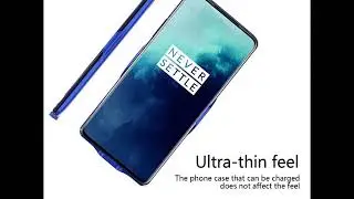 OnePlus 7T Pro Battery Case Extended Rechargeable Battery Pack Charger Case Power Bank Covers 6500mA