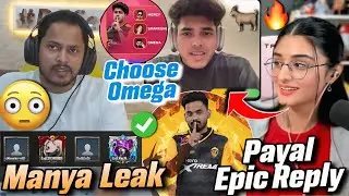 Payal Epic Reply Jonathan🐐🔥Jonathan Choose Omega😳Manya Reveal GodL Today Tryouts✅Sad Simp Kick💔