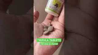 Triphla tablet #connectwithayurveda #herbalmedicine #ayurvedicupchar