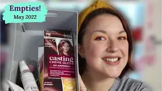 EMPTIES May 2022//Products I've Used Up//UK Empties
