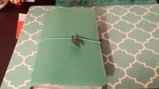 Websters Pages Traveler's Notebook Setup for December
