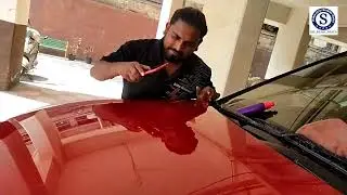 Worked on all swirl marks and oxidation applied to the paint | Sparsh Auto Polishing Center | Creta