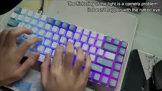 Tester84(CIY84) + KTT Wine Red switch + GMK Shoko