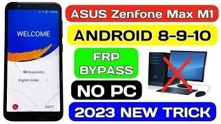 Asus Max m1 Frp bypass without pc easy solution