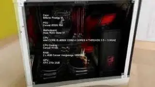 Bitfenix Prodigy M mini ATX modding