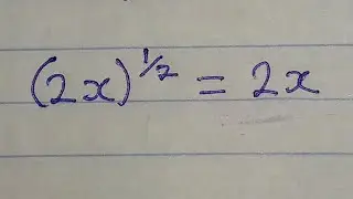 Olympiad Mathematics | How it led to a quadratic equation